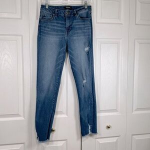 🌹 d. jeans Blue Distressed Denim Jeans - Size 8